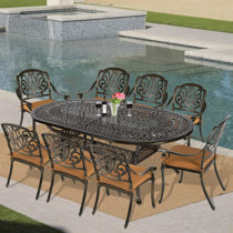 Outdoor table and chairs wayfair hot sale